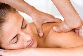 Massage with cervical osteochondosis