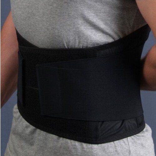 Fixation belt for the lower back for osteochondrosis